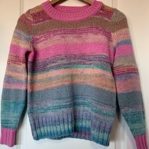 Multicolor Knit Women's Sweater